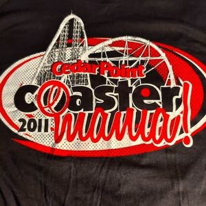 2011 Cedar Point Coastermania Graphic Long Sleeve
